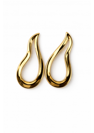 GOLD PLATED SWEET COOL EARRINGS